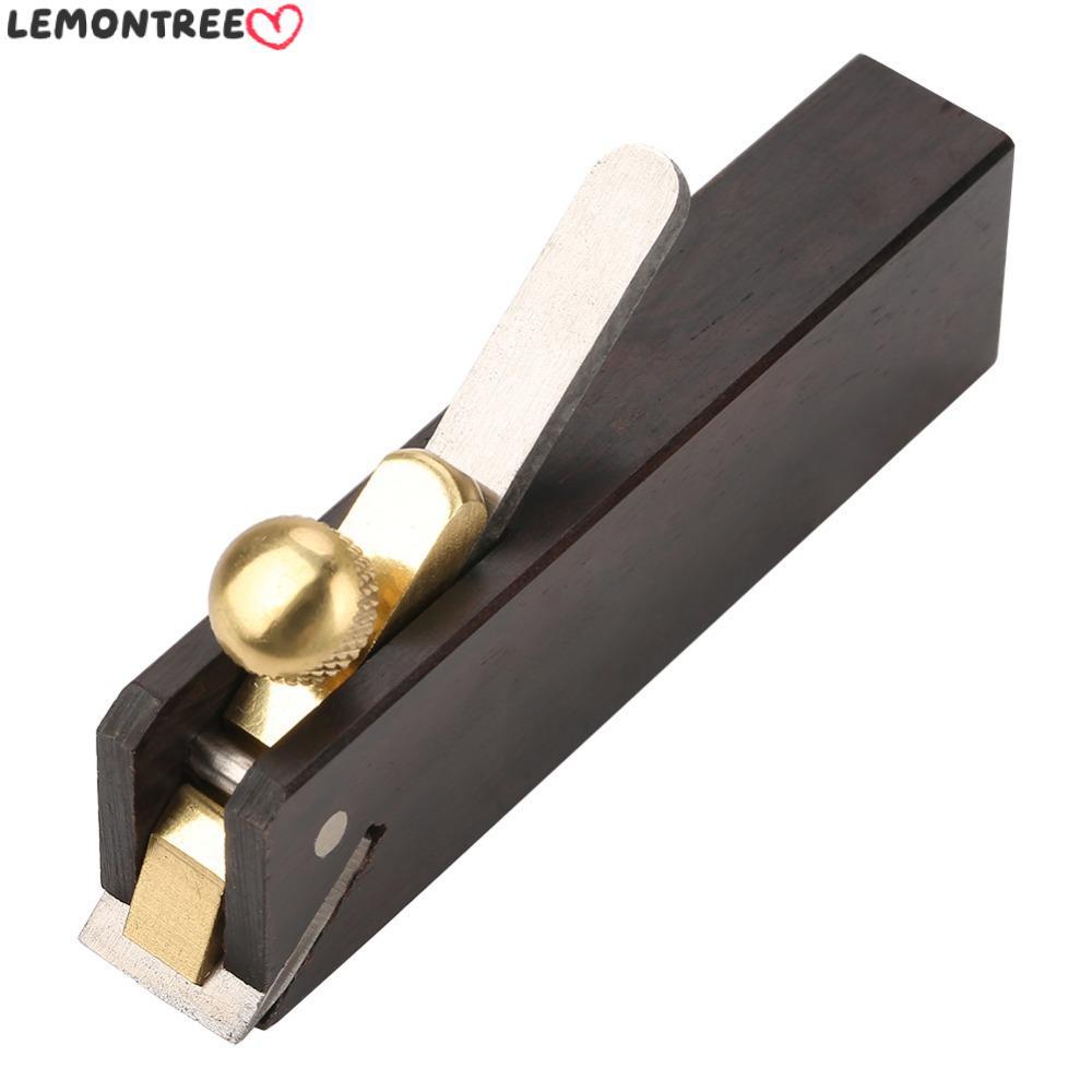 LEMONTREE Ebony Wood Planer, Hand Tool Mini Size Mini Wood Planer, Woodping Planer Ebony Flat Bottom