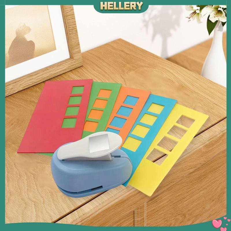 [HelleryPH] Tab Punch Square Punch Craft Lever Punch Paper Punch Square Lever Action Craft Punch ทํา