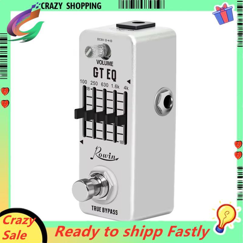 กีตาร์ Equalizer Pedal กีตาร์ 5-Band Parametric EQ