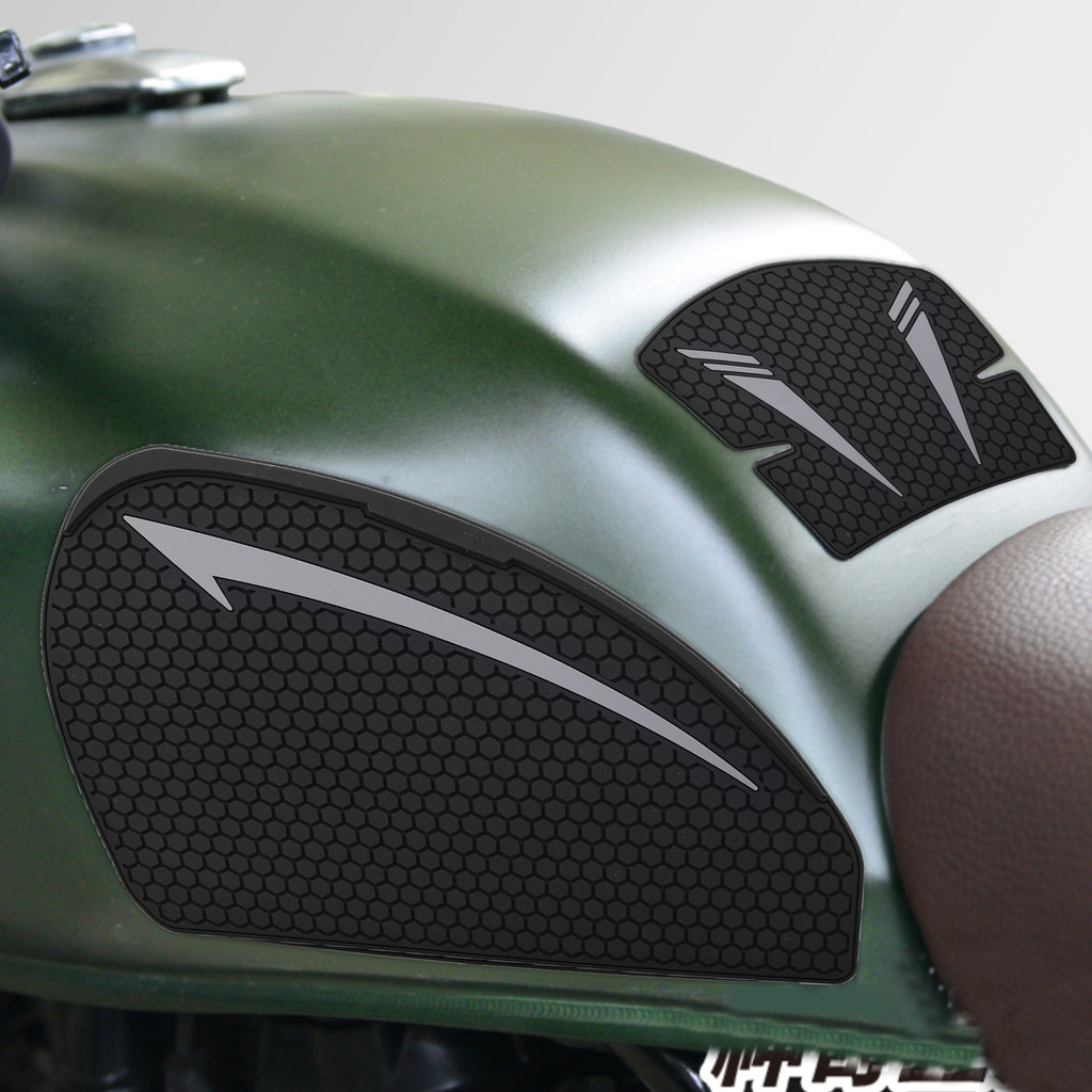 รถจักรยานยนต์การใช้ถัง Pad Protector สติกเกอร์ด้านข้าง Pad เข่า Decal Anti Slip สติกเกอร์สําหรับ Hon