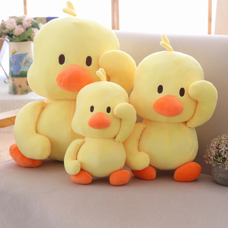 【Ready Stock】 Dancing Small Yellow Duck Plush Toys Cute Duck Ragdoll Doll Doll Pillow A0ZM