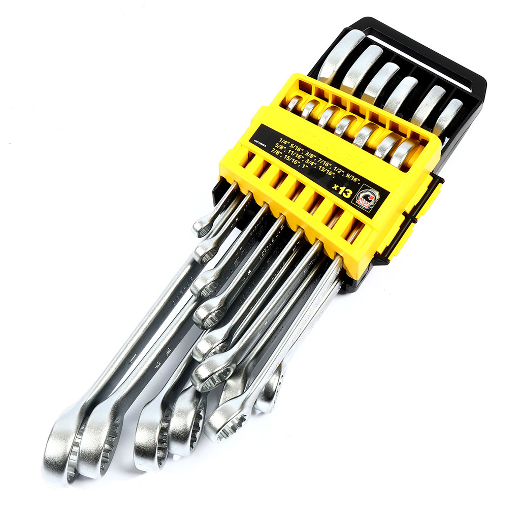 STANLEY Combination Wrench Set 13 Pcs., STANLEY Combination Wrench Set 1/4"-1", Combination Wrench C
