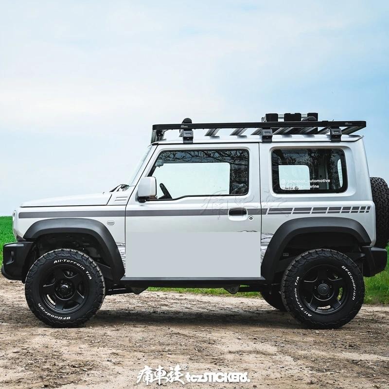 สติ๊กเกอร์ติดรถใหม่สําหรับ Suzuki Jimny 2024 ฟิล์มป้องกันกีฬาดัดแปลงและปรับแต่งได้