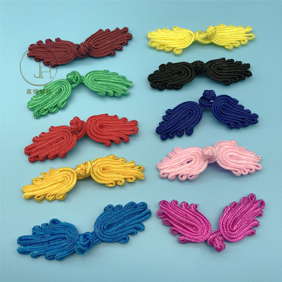 ปุ่มจานแฮนด์เมด, ปุ่มปาล์มกะหล่ําปลี, ถัง手工盘扣 白菜手式小众外儿童 汉服 中式式 布盘扣122QQ