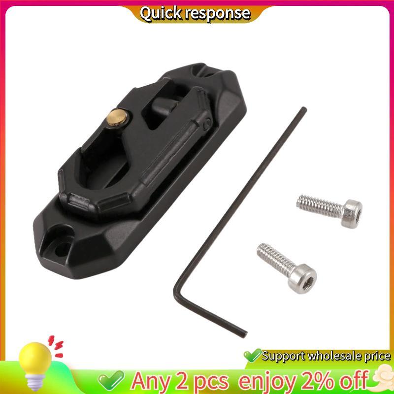 ในสต็อก-Winch Control Mount แผ่นโลหะ Winch Hook Recovery เครื่องมือเหมาะสําหรับ RC Crawler รถ Axail 