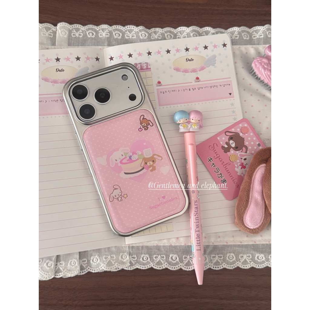 ขนมกระต่ายเคสโทรศัพท์ Drop-Resistant สําหรับ iPhone 17 Promax 16 Promax 15 Promax 11 12 13 14plus 15