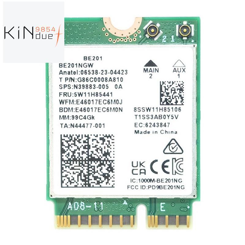 BE201 BE201NGW WIFI7 การ์ด M.2 Cnvio3 8774Mbps Tri-Band Bluetooth5.4 ไร้สาย WIFI การ์ดโมดูลสําหรับ W