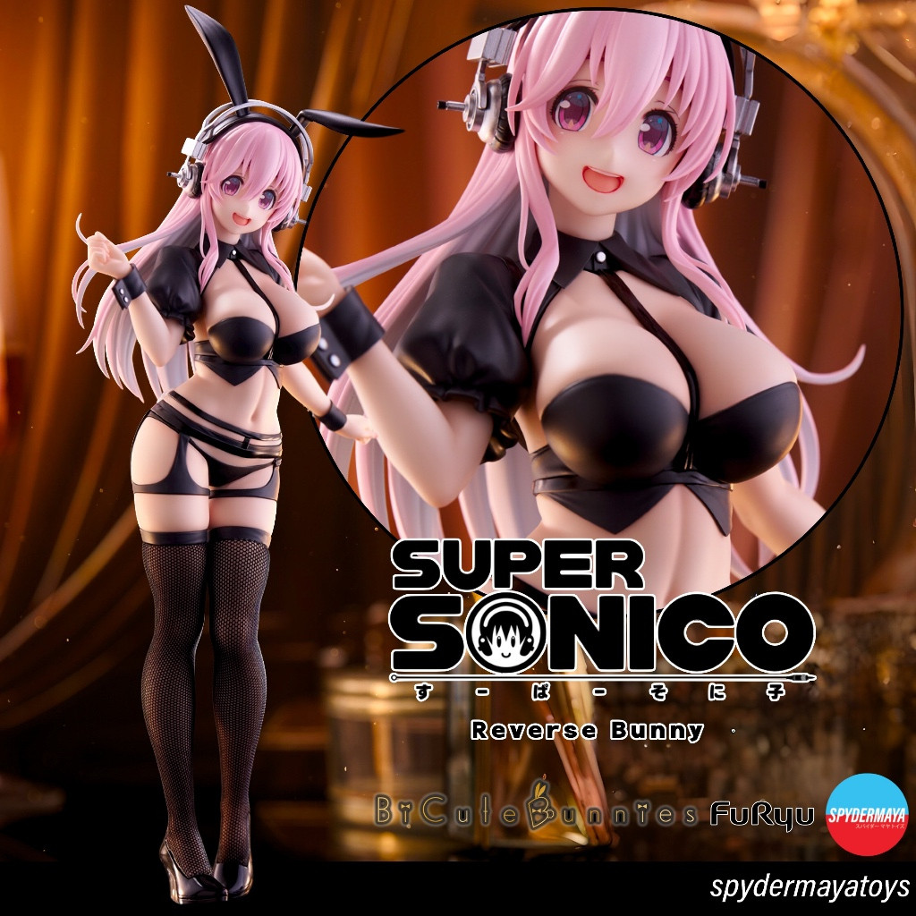 🎈 [Pre-Order] Super Sonico BiCute Bunnies Reverse Bunny Ver. Figure - FuRyu