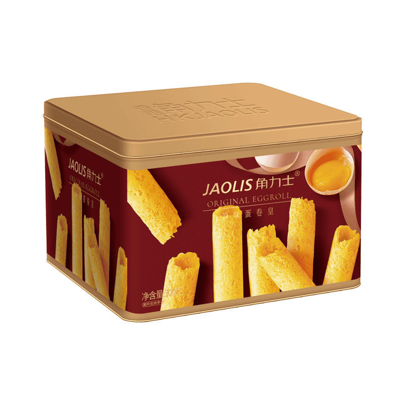 สินค้าที่ดีที่เข้มงวด JAOLIS Cygnus Egg Roll King Gift Box New Year Snacks Egg Roll Egg Roll Pastry 
