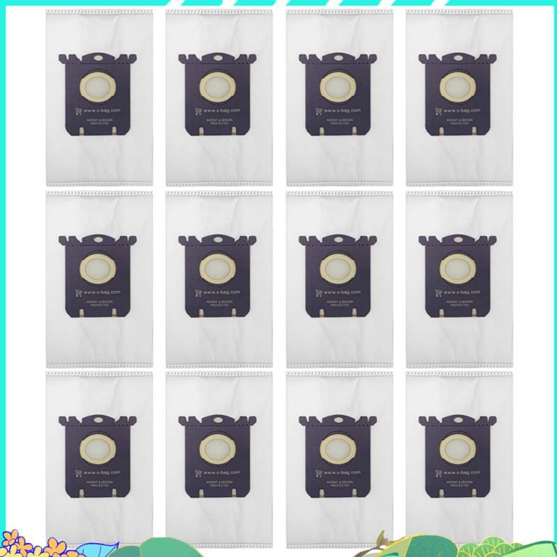 ถุงเก็บฝุ่นสําหรับเครื่องดูดฝุ่นคลาสสิก EL200F EL200F EL4100 EL4200 EL6985 EL7000 EL85009(12PCS)