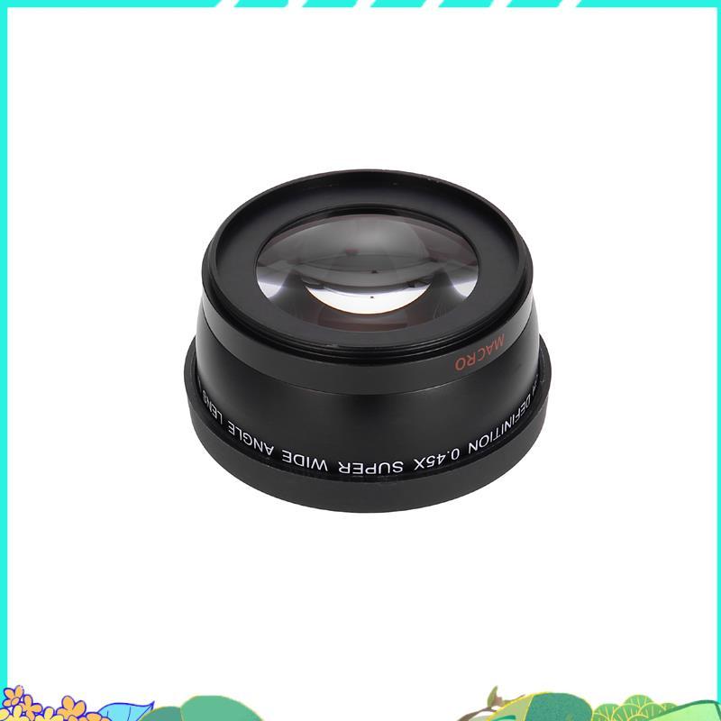 58MM Wide Angle 0.45x Converter Lens with Macro Close-Up Attachment for Rebel T6s,T6i,SL1,T5,T5i,T4i