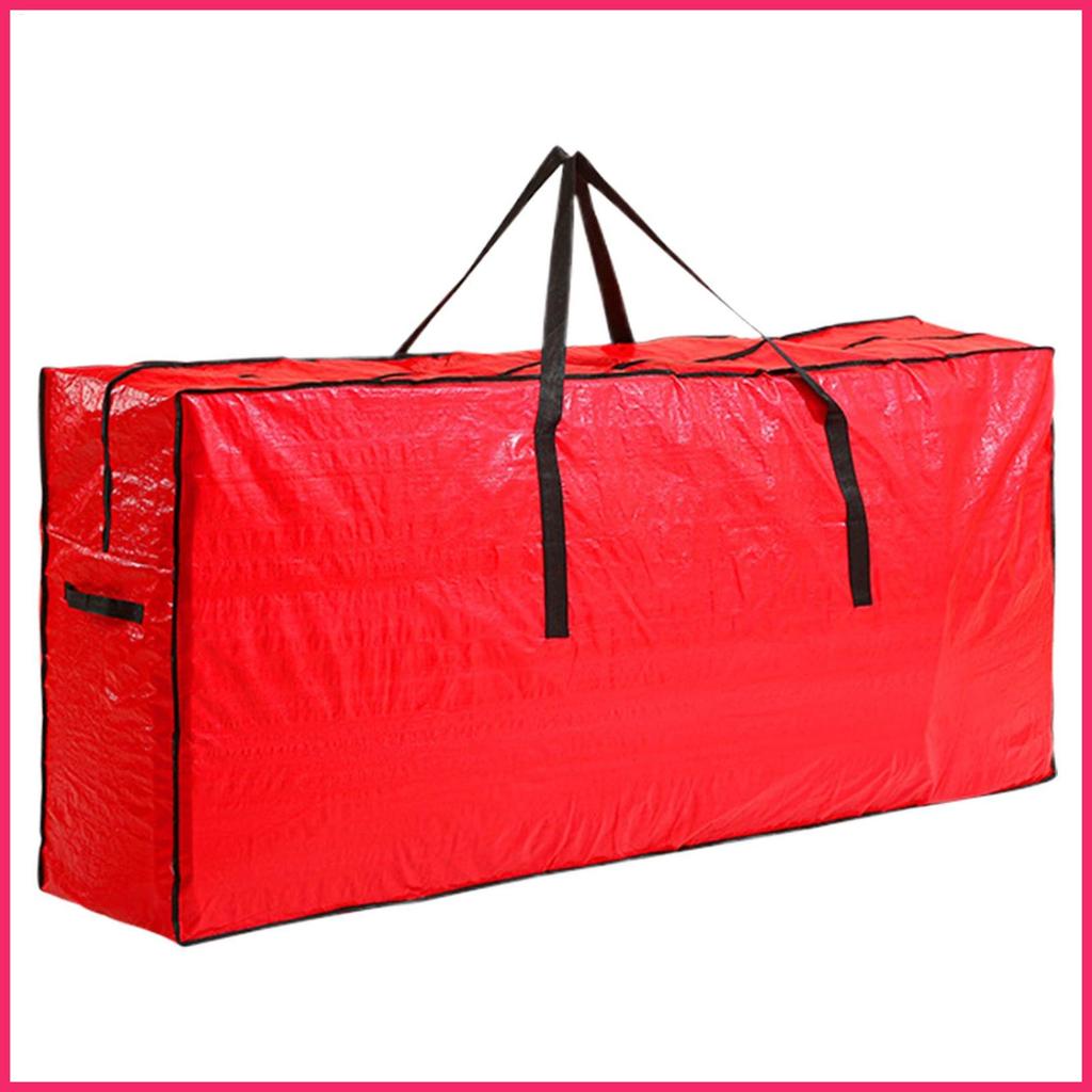 กระเป๋าเก็บต้นคริสต์มาส 7.5 Ft ซิปคู่ Christmas Tree Organizer กระเป๋าสําหรับหอพักเสื้อผ้า mueadaumy
