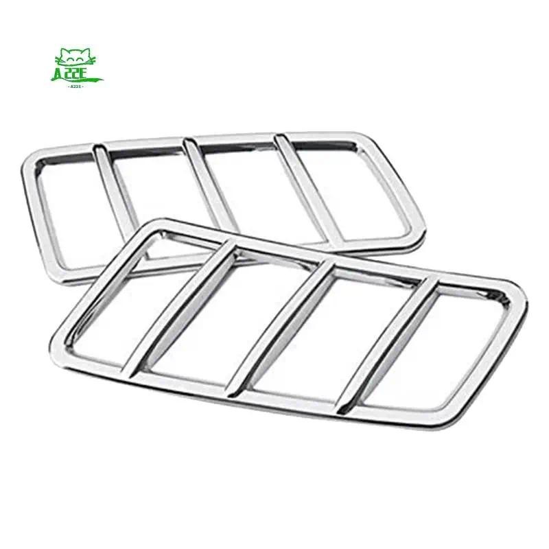 A22E-Chrome Hood Air Vent Cover Trim สําหรับ Mercedes-Benz ML W166 GL X166 GLE GLS