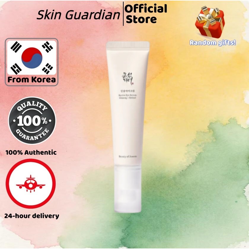 [Beauty of Joseon ] Revive Eye Serum Cream Ginseng 30ml /อ่อนโยนและให้ความชุ่มชื้น ไม่เหนียวเหนอะหนะ
