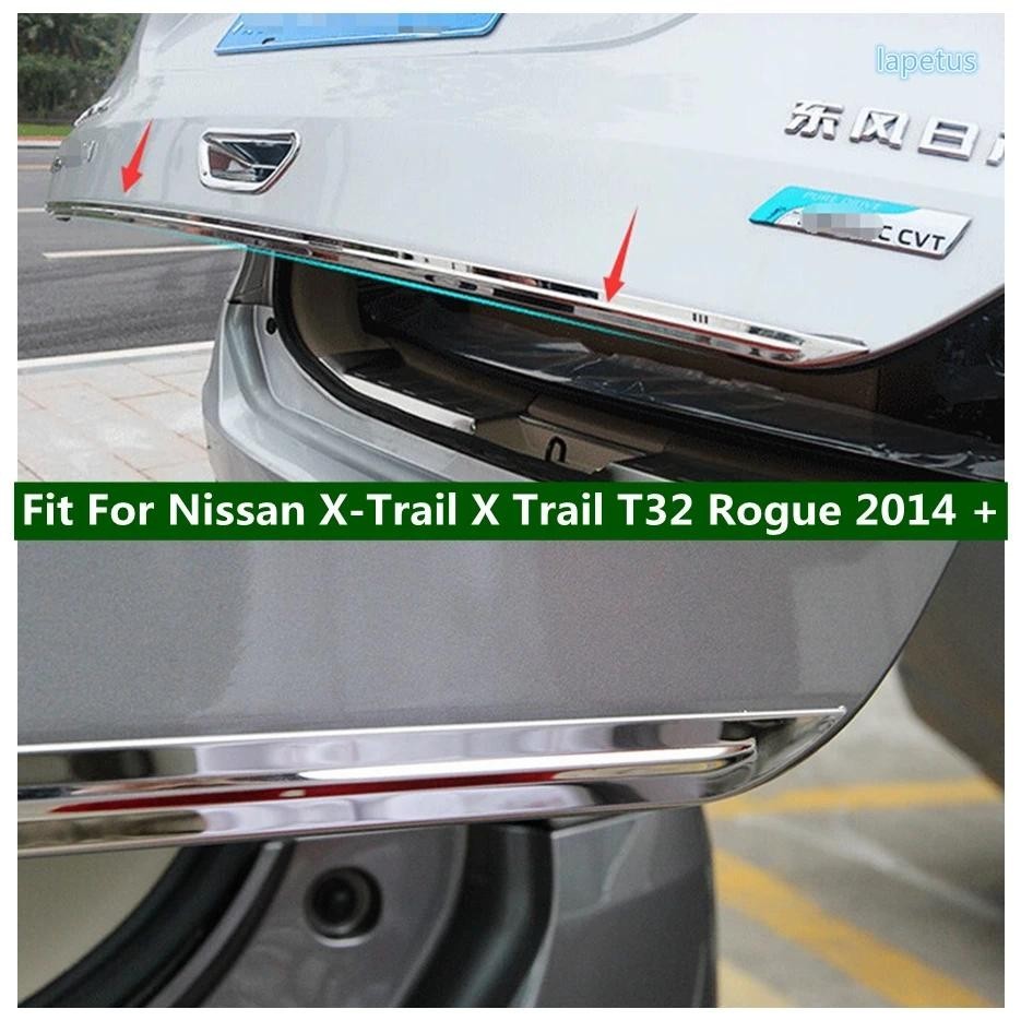 ประตู Tailgate Handle Strip Accent Garnish จัดแต่งทรงผมด้านหลังแผง Trim สําหรับ Nissan X-Trail X Tra