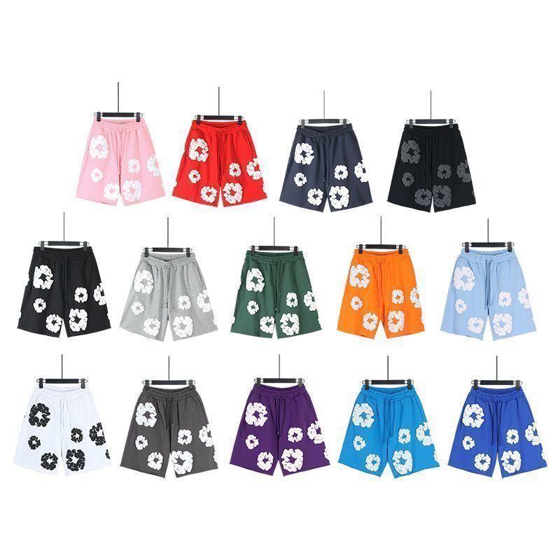 DENIM TEARS发 เครื่องเทศสั้นสั้น