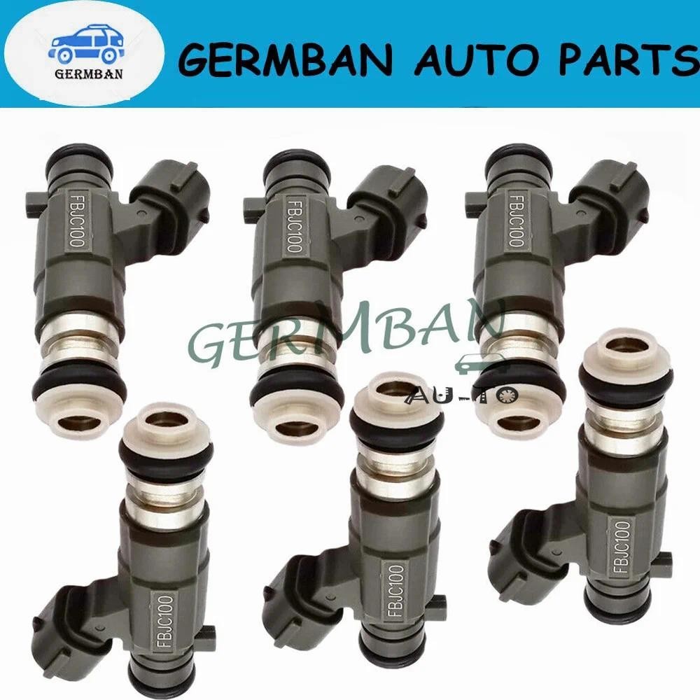 166005L700,16611AA350 6PCS หัวฉีดน้ํามันเชื้อเพลิงสําหรับ Nissan 350Z 2003-2004 Infiniti G35 FX35 QX