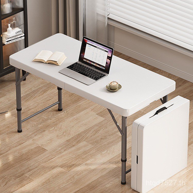 การเรียนรู้สี่เหลี่ยมพับได้ในครัวเรือนโต๊ะรับประทานอาหารแบบพกพากลางแจ้งการประชุมแผงลอยโต๊ะคอมพิวเตอร