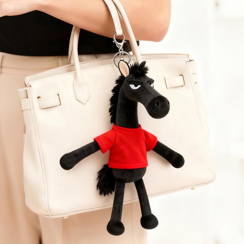 [FFV] มาสคอตปีม้า Cool และ Alof Bla Horse Bag จี้ของเล่นตุ๊กตาพวงกุญแจอุปกรณ์เสริม VN