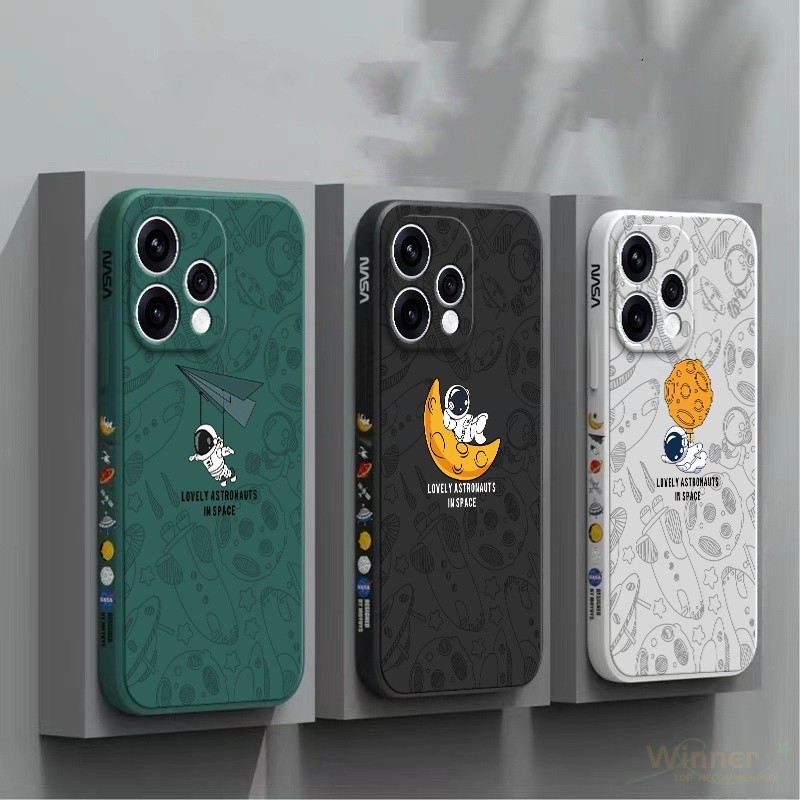 เคส OPPO Reno 15 5G 15F 15 Pro 14F 14 Pro 14 13F 13 stronaut เคสโทรศัพท์ธีมอวกาศ TKR