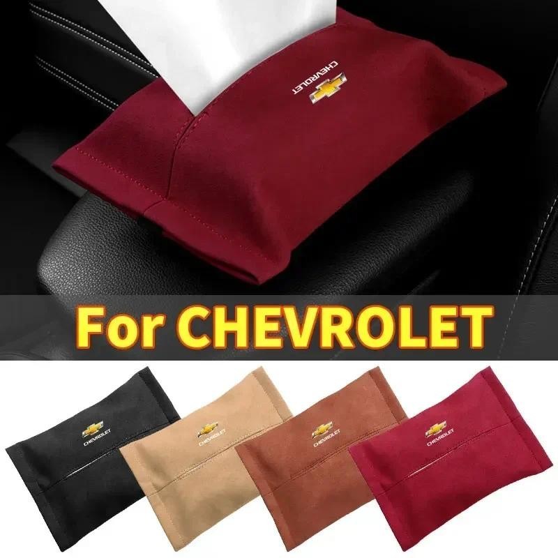 รถกล่องกระดาษทิชชูผู้ถือ Sun Visor กระเป๋าสําหรับ Chevrolet Colorado Silverado Trailblazer Bolt Cruz