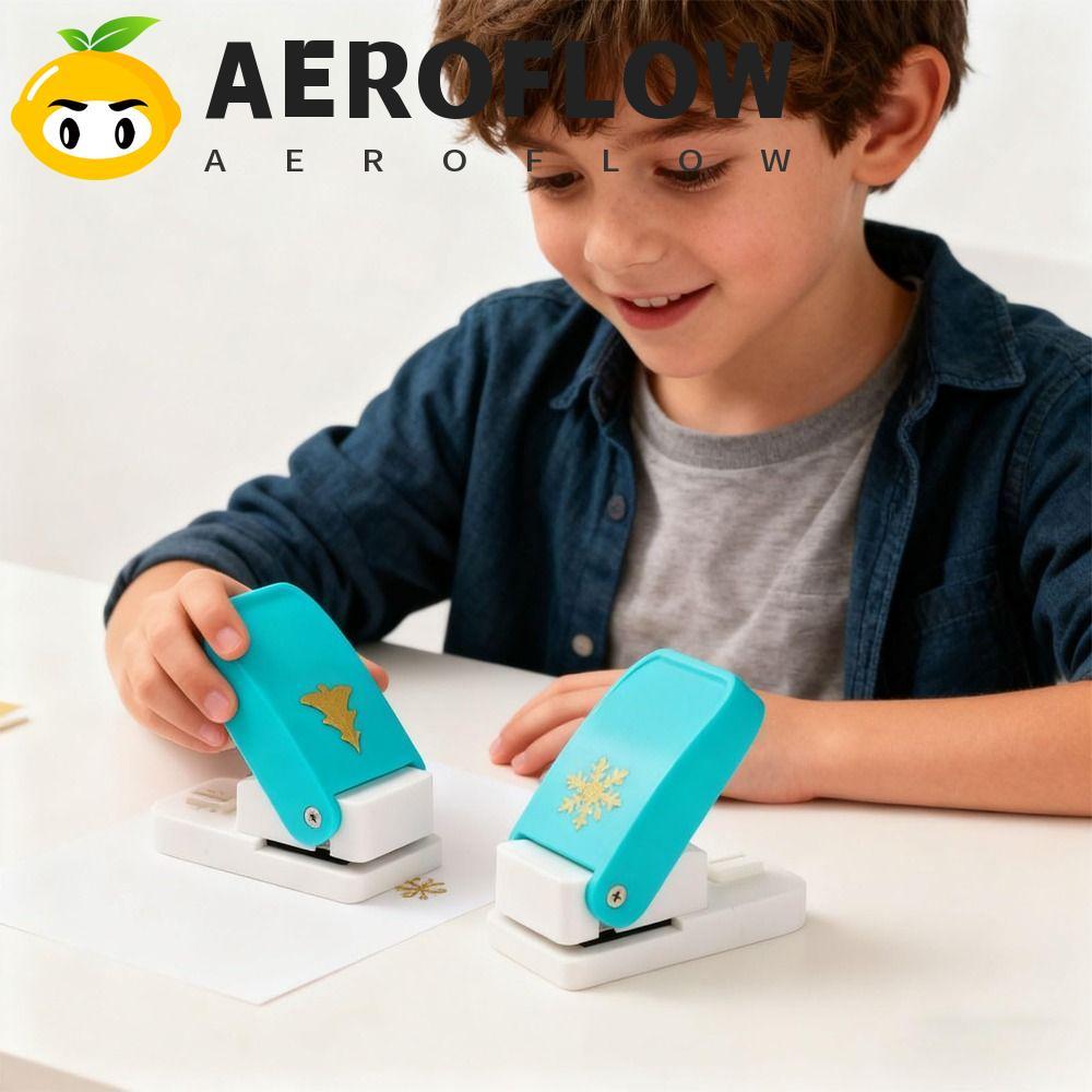 AEROFLOW DIY Paper Tool, Multi-Pattern Handmade Paper Puncher, Multi-Pattern Design DIY Card Paper P