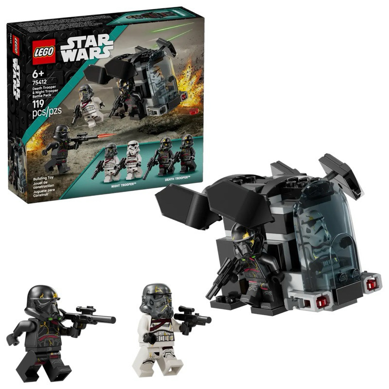 LEGO STAR WARS 75412 : Death Trooper & Night Trooper Battle Pack (เลโก้แท้ สตาร์วอส์)