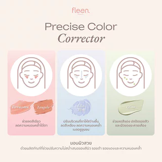 Fleen Beauty Skin Caring Corrector 3g ฟลีน บิวตี้ คอเรคเตอร์ เนื้อบางเบา สบายผิว