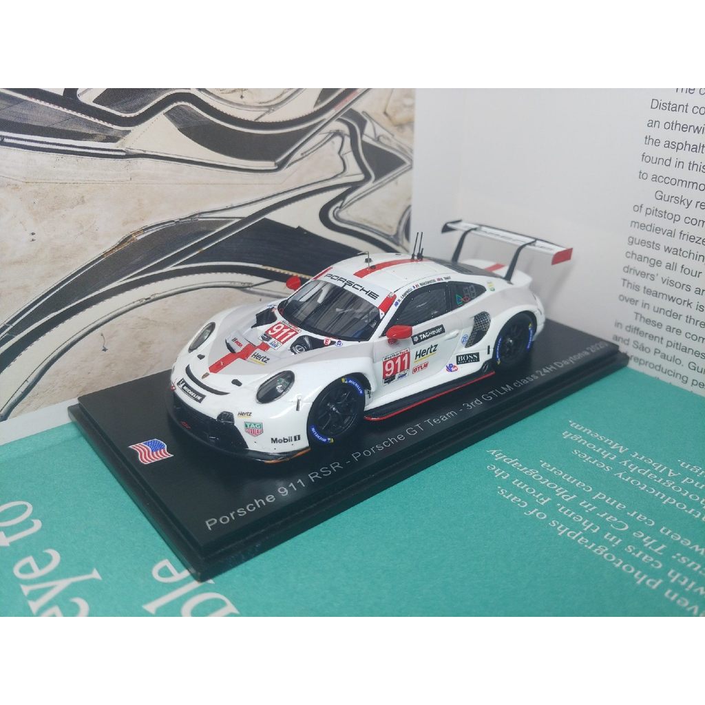 Spark Porsche 911 RSR IMSA 2020 Detona 24 ชั่วโมง Saith No. 911 1/43 Spark Porsche 911 RSR IMSA 2020