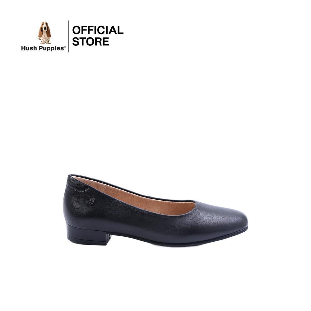 Hush Puppies รองเท้าผู้หญิง รุ่น HP 8WDFI0615A - สีดำ (รองเท้าทางการหนังแท้ แบบสวม)