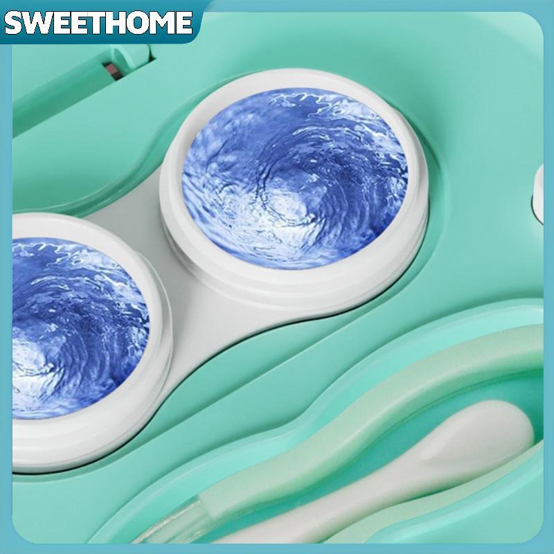 SWEETHOME Es ทําความสะอาดอัลตราโซนิกพร้อมกล่องที่ถอดออกได้ถอดเครื่องทําความสะอาดโปรตีนฉีกขาดกล่องเคร