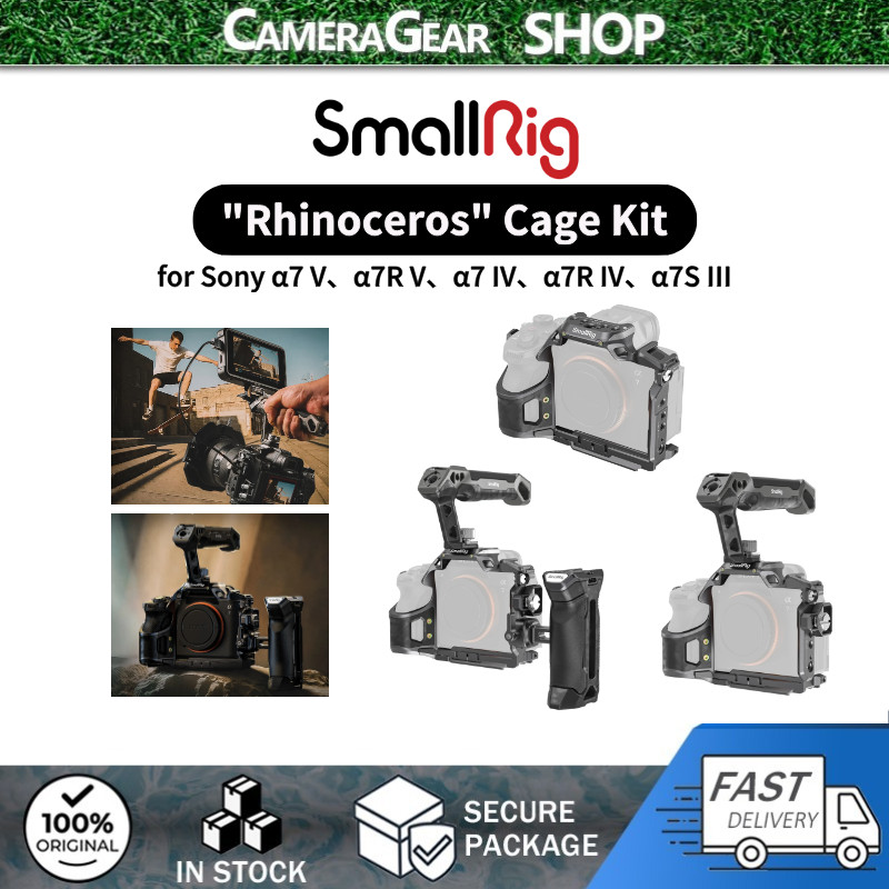 Smallrig "แรด" ชุดกรงสําหรับ Sony A7 V / A7R V / A7 IV / A7S III / A7R IV