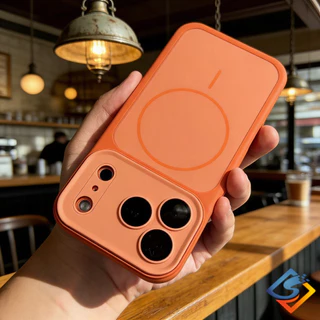 ใหม่17 Seriesดูกรณีกล้องป้องกันปกหลังเคสโทรศัพท์สําหรับiPhone 17 Pro Max 16 15 14 13 12 Pro Max Plusแม่เหล็กกันกระแทกปลอก