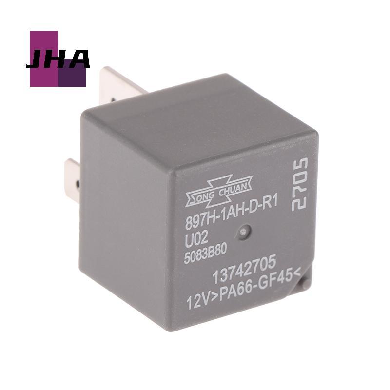 [JHA] 1 ชิ้น 4 ขา 12 โวลต์สําหรับ Matsukawa 2705 รีเลย์ยานยนต์ 897H-1AH-D-R1 U02 สําหรับรีเลย์ Bui 1