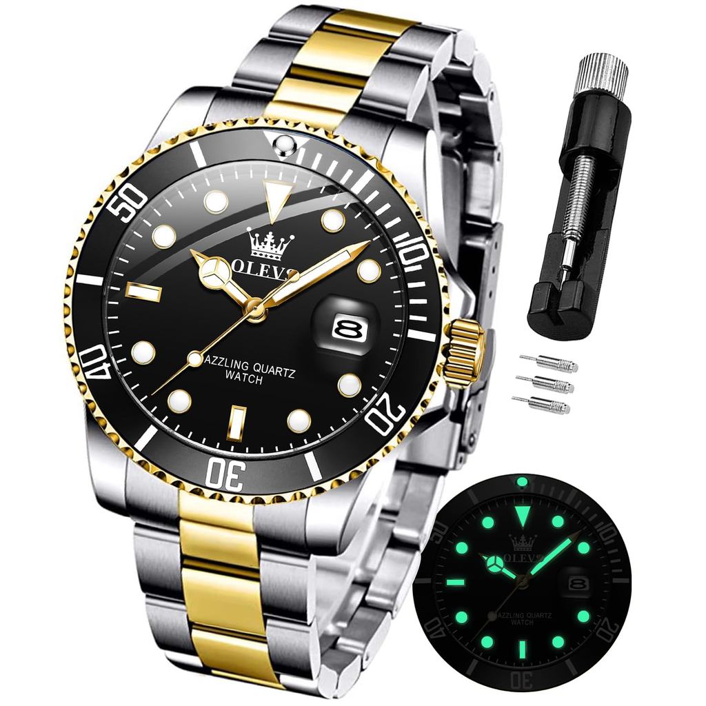 OLEVS Men's Multifunctional Watches: Stylish Automatic, Quarz, Chronograph, and Waterproof Designs f