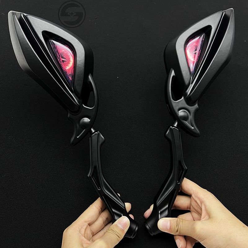 กระจกมองหลัง Eagle Git เหมาะสําหรับหมายเลข 9 Extreme Core Calf รถยนต์ไฟฟ้า รถจักรยานยนต์ UY Suzuki 1