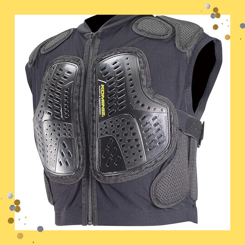 KOMINE Motorcycle Protector CE Body Protection Inner Vest Black Kids SK-696 993 CE Standard Protecto