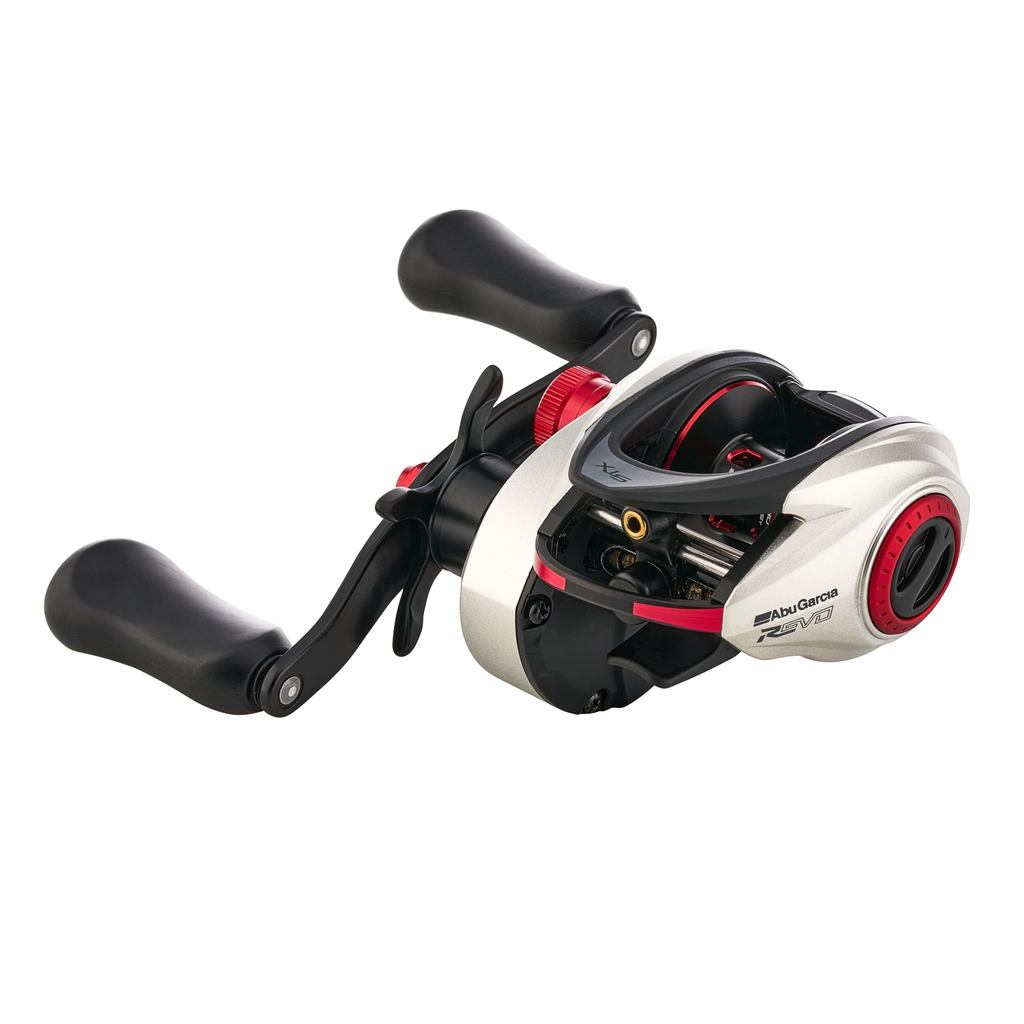 Abu Garcia REVO5 STX Baitcasting Reel, STX-SHS High Gear, Bass/Saltwater LH/RH