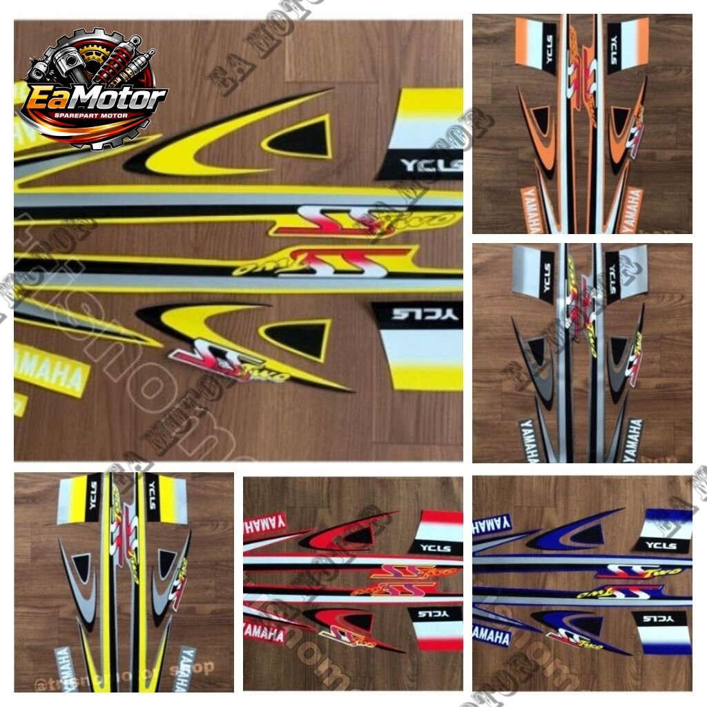 Striping สติ๊กเกอร์ sticker list boardt body Yamaha Fiz R สติ๊กเกอร์ F1Z R SS TWO