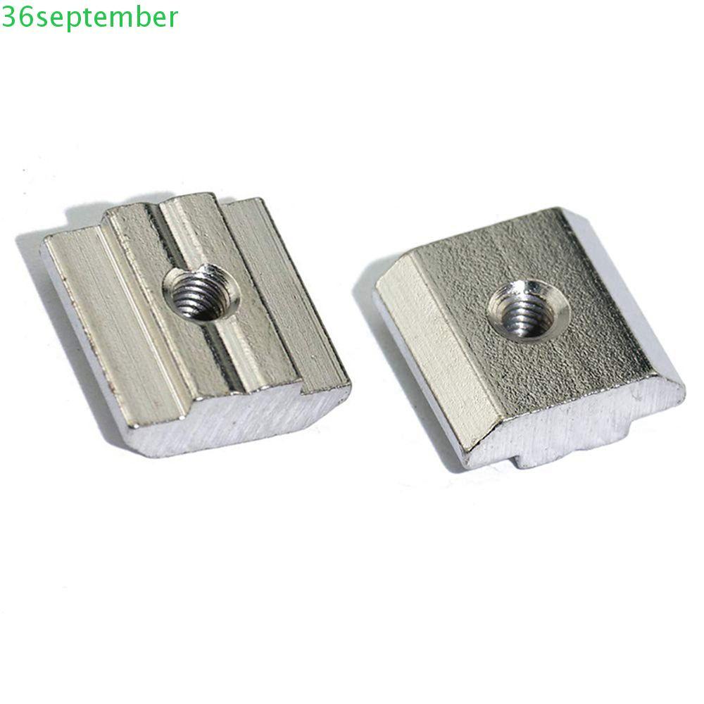FEPTEMBER Nuts 2020 3030 4040 4545 T Block Square T-Trackเลื่อนT Slot Nut