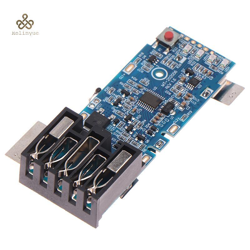 HELINYUE สําหรับ M18 PCB ชาร์จแผงวงจรป้องกันสําหรับ Milwaukee 18V 3Ah 4Ah 5Ah 6Ah Li-ion แบตเตอรี่อะไหล่ TH
