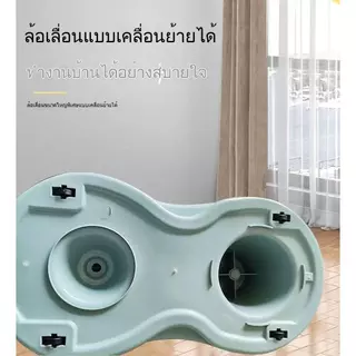 Spin Mop ไม้ถูพื้นพร้อมถังปั่น มีล้อเลื่อน ทำความสะอาด ไม่ต้องใช้มือบิดน้ำ Clean mop ถัง ชุด ถัง ปั่น ม๊อบสแตนเลส