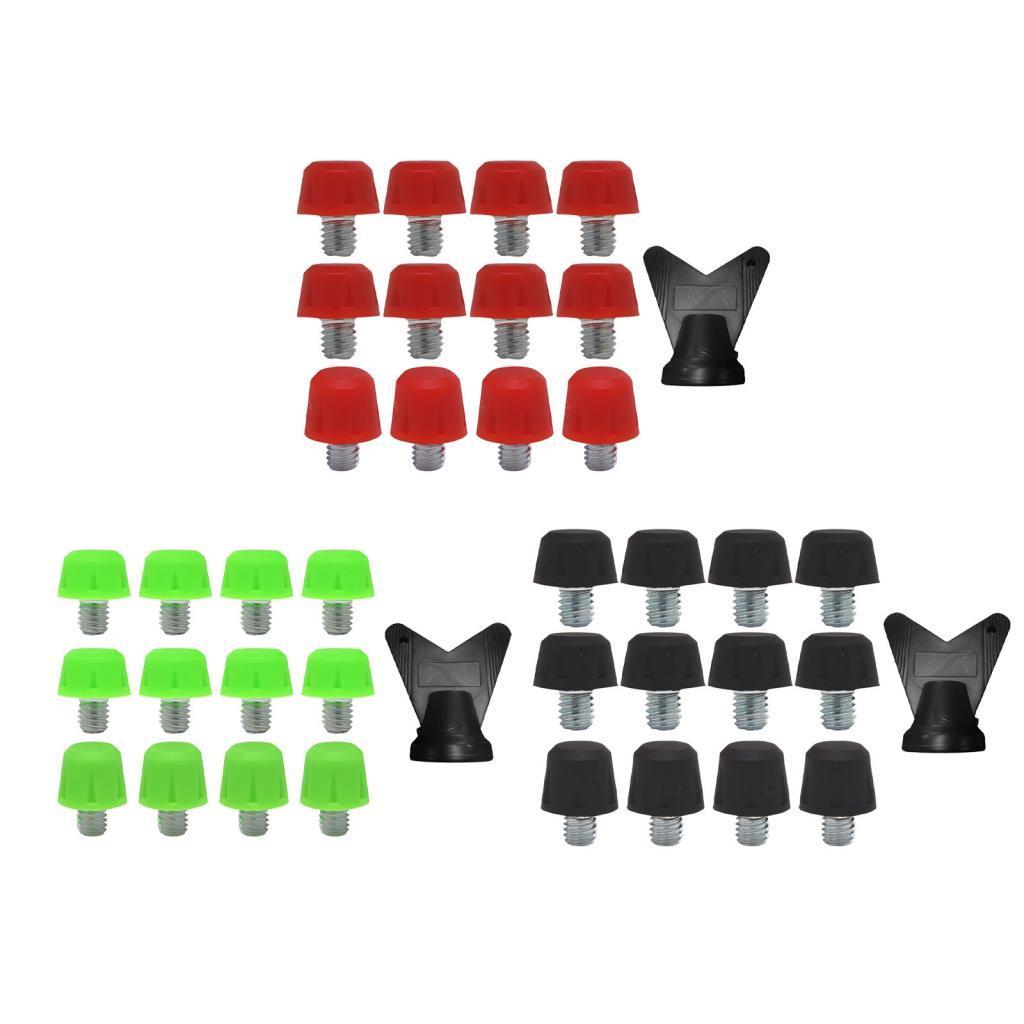 [Lszcx6l] 12 Pack Soccer Cleat Spikes M6 เกลียวสําหรับการฝึกอบรมและการแข่งขัน