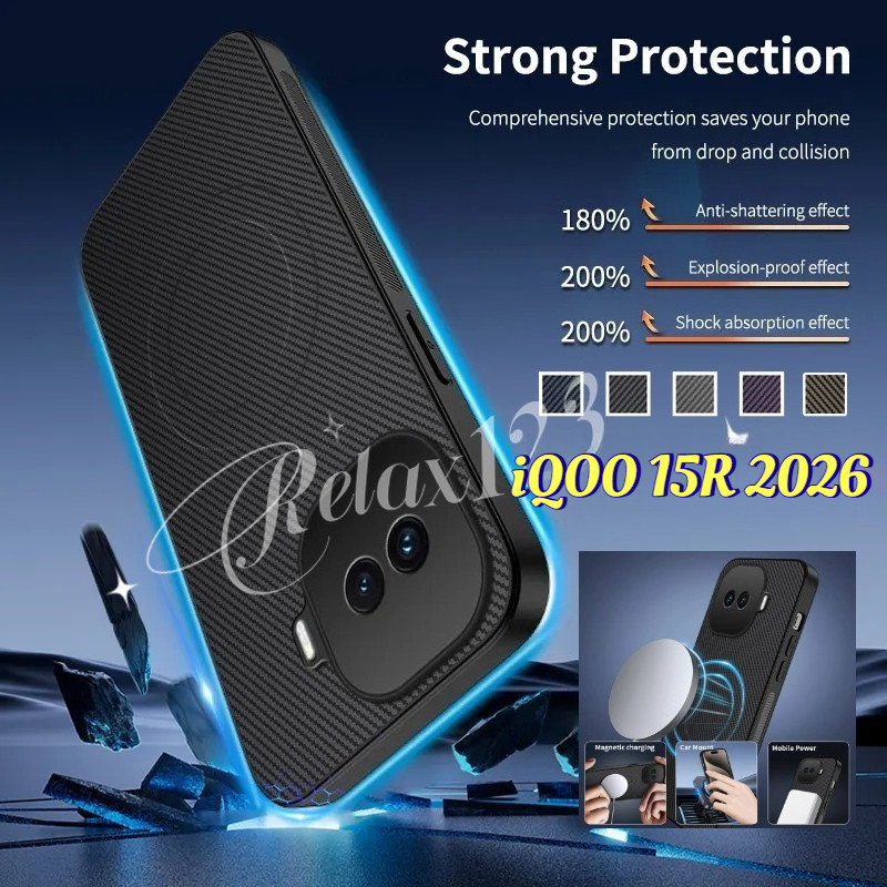 สําหรับ iQOO 15R 5G หนังแม่เหล็กสําหรับ vivo iQOO 15 R iQOO15R iqoo 15 R 15R iQOO 15 Ultra 5G 2026 ค