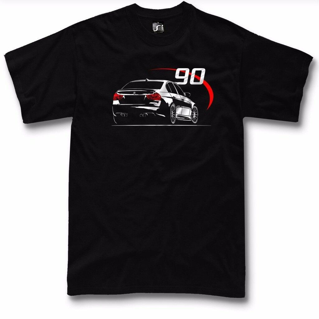 Bmw E90 M3 320 325 330 335 เสื้อยืดผู้ชายผ้าฝ้ายชาย Tshirt รอบคอด้านบนเสื้อผ้าเสื้อแขนสั้นแฟชั่นฤดูร