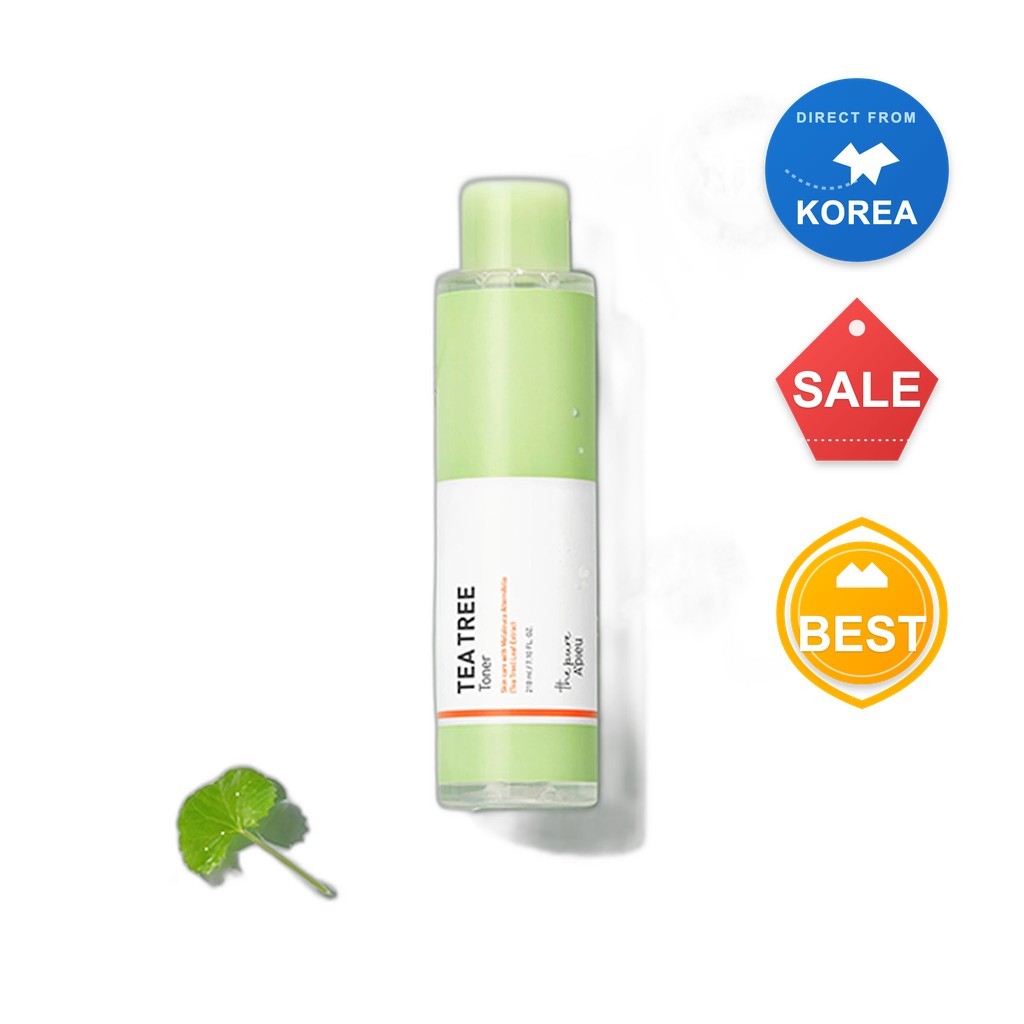 [daiso] Tea Tree Toner Apieu Pure Tea Tree 210ml