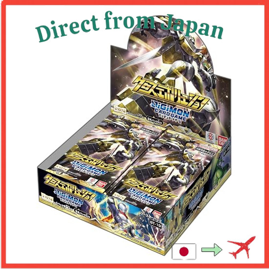 Direct From Japan BANDAI Digimon Card Game Booster Packs Cross Evolution [BT-19] (BOX) 24 packs Ages