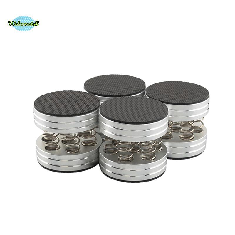 [WLB-t] 1 ชิ้น HiFi Sho Spikes อลูมิเนียมฤดูใบไม้ผลิ Damping Pad สําหรับ Audio CD HiFi เครื่องขยายเส