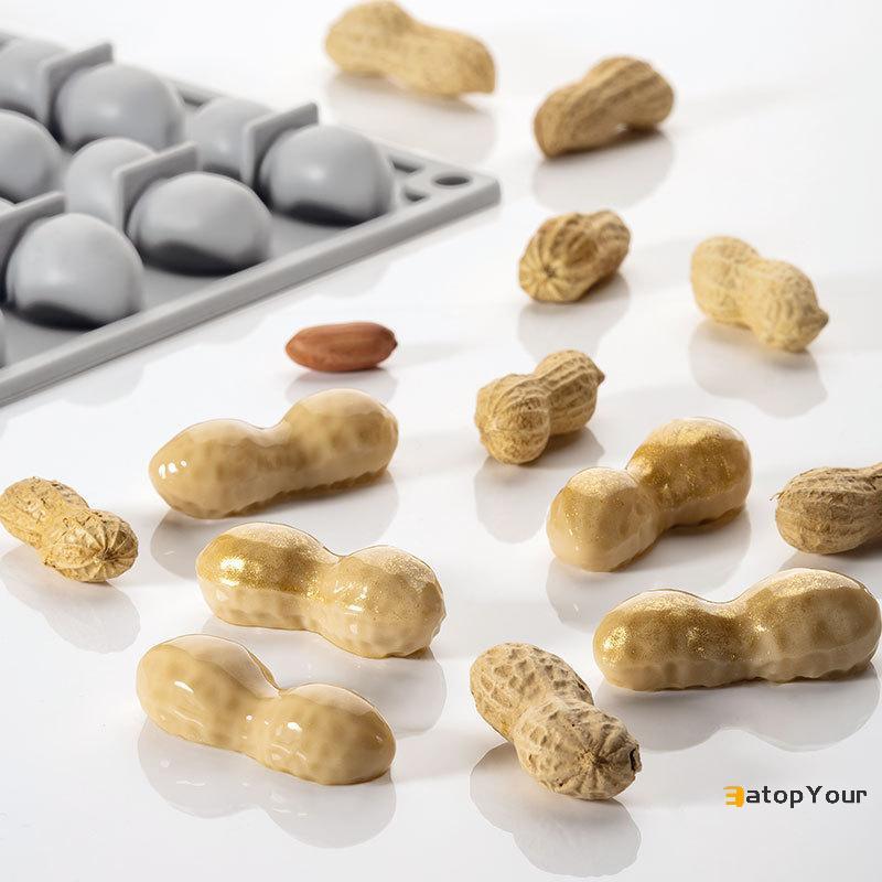 EatopYour] เกาลัด Raspberry ถั่วลิสงเห็ดแม่พิมพ์ซิลิโคนแม่พิมพ์เค้กฟองดอง DIY ชีสช็อคโกแลตอุปกรณ์ตกแต่งเค้ก Bakeware ใหม่