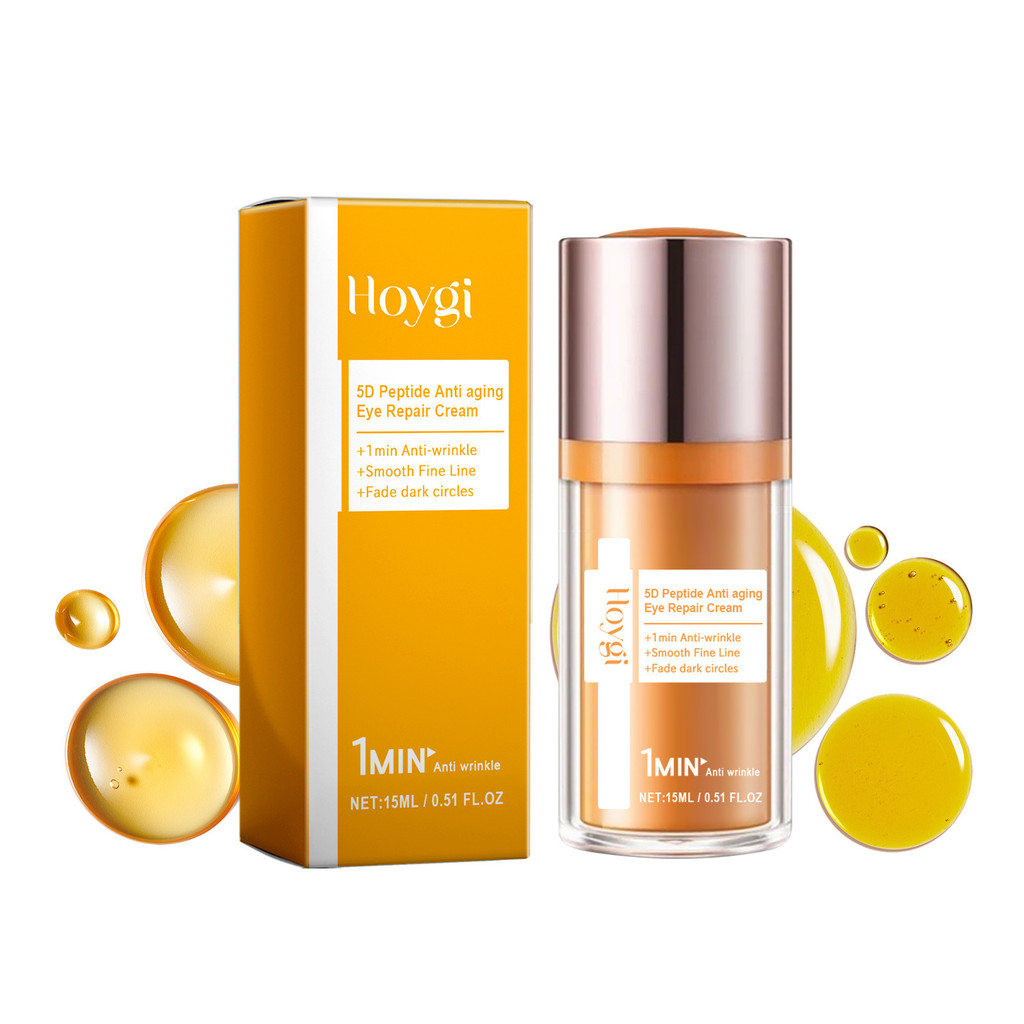 Cross-Border HOYGI 5D Peptide Eye Care Cream Smooth Skin Moisturizing Eye Cream Around Eye Skin Appl